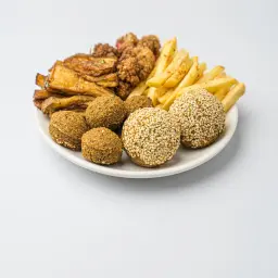 Falafel-Mix & Fried Eggplant+ Potato Small